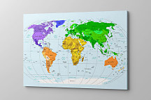 Obraz do kancelárie Politická mapa sveta 1547